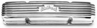 compare product Edelbrock Valve Cover Classic Series Chevrolet 1959-1986 262-400 CI V8 Polshed
