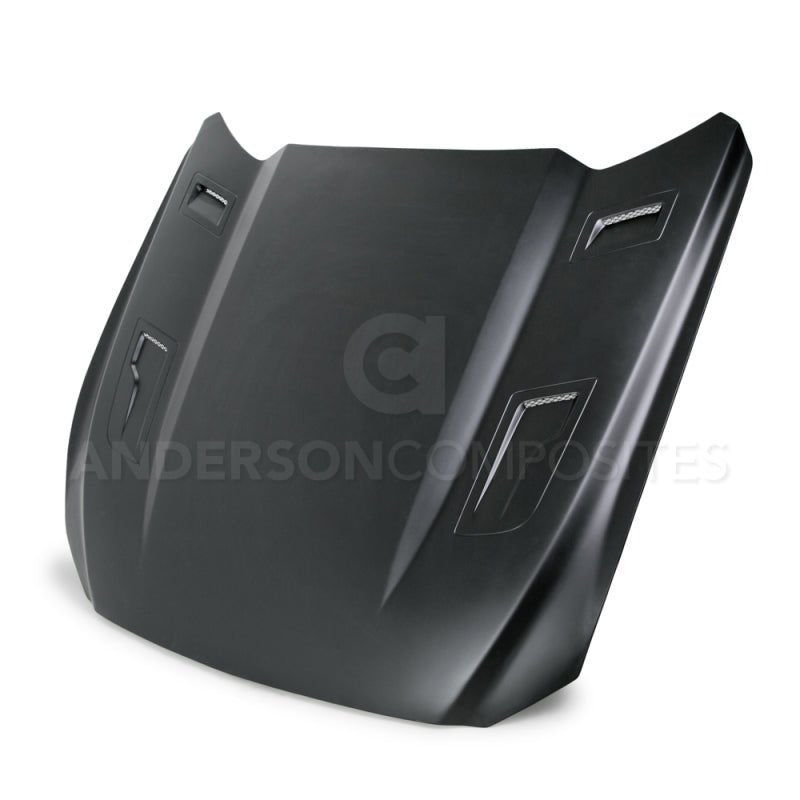 Anderson Composites 15 - 17 Ford Mustang (Excl. GT350/GT350R) Type - GTH Style Hood Fiberglass - My Store