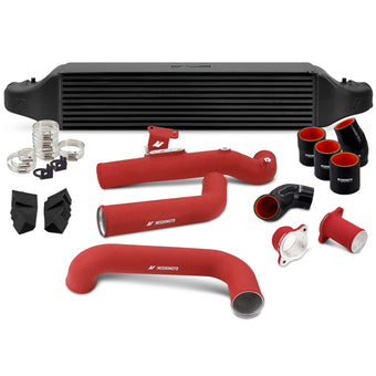 compare product Mishimoto 2022+ Honda Civic 1.5T Intercooler Kit - Black Intercooler - Red Pipes