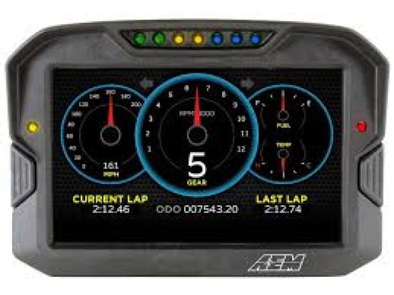 AEM CD - 7 Logging GPS Enabled Race Dash Carbon Fiber Digital Display w/o VDM (CAN Input Only) - My Store