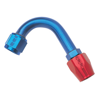 compare product Russell Performance -10 AN Red/Blue 120 Degree Full Flow Hose End (1-1/4in Centerline Radius)