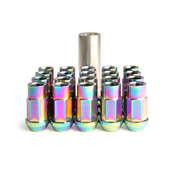 compare product BLOX Racing 7-sided Forged Ti Lug Nut 12x1.5 - Single piece