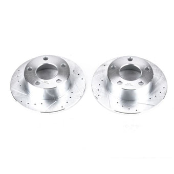 compare product Power Stop 95-04 Audi A6 Rear Evolution Drilled & Slotted Rotors - Pair