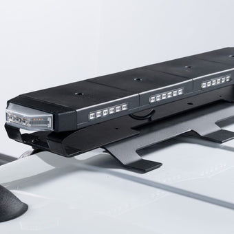 compare product Putco 48In Universal 48In Tri Color Hornet Light (Amber/Blue/White) - LED Stealth Rooftop Strobe Bar