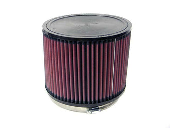 compare product K&N Universal Rubber Filter 6in Flange ID / 7.5in OD / 6in Height / Round Straight