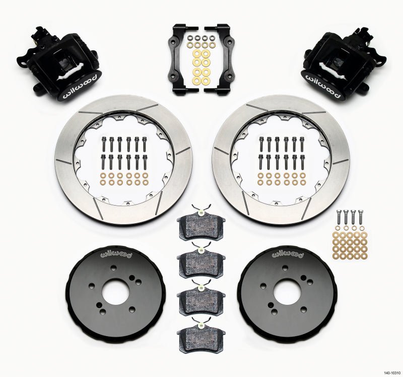 Wilwood Combination Parking Brake Rear Kit 12.88in Honda S2000 - My Store