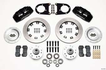 compare product Wilwood Dynapro 6 Front Hub Kit 12.19in 37-48 Ford Psgr. Car Spindle
