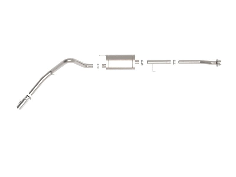 aFe Apollo GT 3in 409 SS Cat - Back Exhaust 2021 Ford F - 150 V6 2.7L/3.5L (tt)/V8 5.0L w/ Polished Tips - My Store