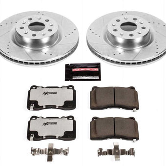 compare product Power Stop 16-17 Cadillac CT6 Front Z26 Street Warrior Brake Kit