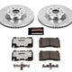 Power Stop 16 - 17 Cadillac CT6 Front Z26 Street Warrior Brake Kit - My Store