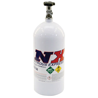 compare product Nitrous Express 10lb Bottle w/Mainline Valve (6.89 Dia x 20.19 Tall)