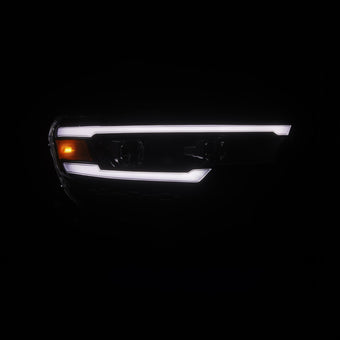 compare product AlphaRex 25-26 Dodge Ram 1500 Luxx LED Proj Headlights -Black w/Activ Lit/ Seq Signal/Switchbk DRL