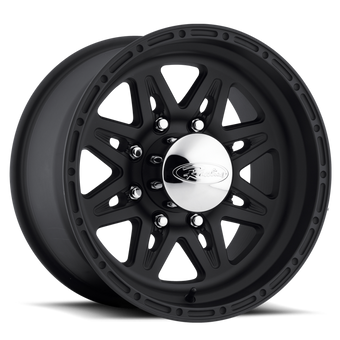 compare product Raceline 891 Renegade 16x8in / 6x139.7 BP / 0mm Offset / 107.95mm Bore - Satin Black Wheel