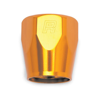 compare product Russell Performance 2-Piece -8 AN Anodized Full Flow Swivel Hose End Sockets (Qty 2) - Orange