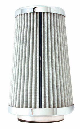 compare product Spectre Adjustable Conical Air Filter 9-1/2in. Tall (Fits 3in. / 3-1/2in. / 4in. Tubes) - White