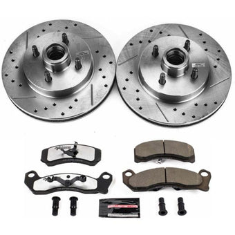 compare product Power Stop 87-93 Ford Mustang Front Z26 Street Warrior Brake Kit