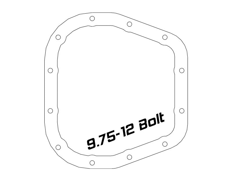 aFe 97 - 23 Ford F - 150 Pro Series Rear Differential Cover Black w/ Machined Fins - My Store