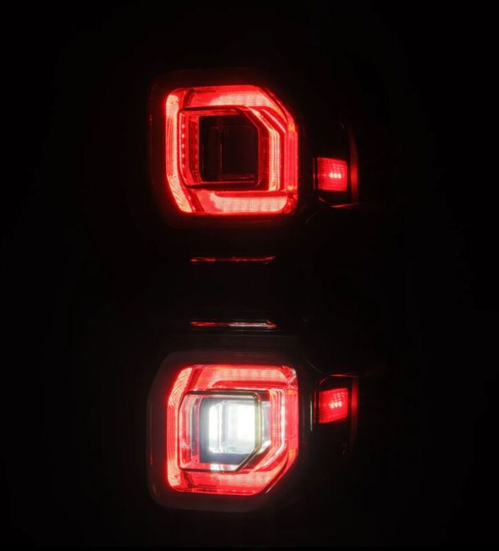 AlphaRex 21 - 24 Ford Bronco NOVA LED Tail Lights - Alpha - Black - My Store
