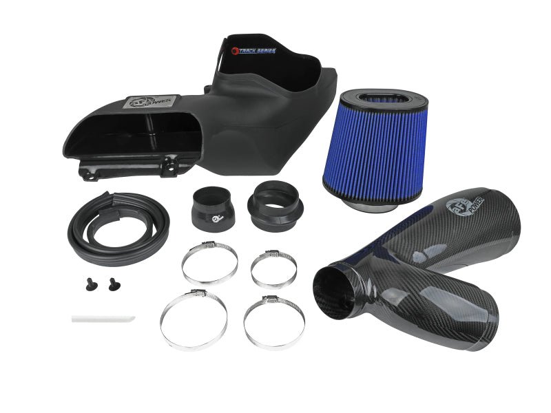 aFe 17 - 20 Ford F - 150/Raptor Track Series Carbon Fiber Cold Air Intake System With Pro 5R Filters - My Store