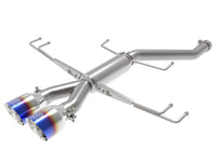 aFe Takeda 2.5in 304SS Axle - Back Exhaust System 17 - 19 Honda Civic Type R L4 - 2.0L (t) - BL Flame Tip - My Store
