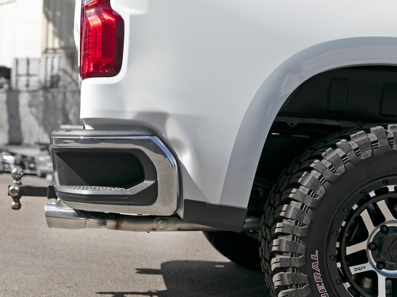 aFe Vulcan Series 3in - 2 - 1/2in 304 SS Cat - Back 2019 GM Silverado 1500 V8 - 5.3L w/ Polished Tips - My Store