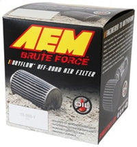 AEM Dryflow Conical Air Filter 6in Base OD x 3.5in Flange ID x 5.25in Height - My Store