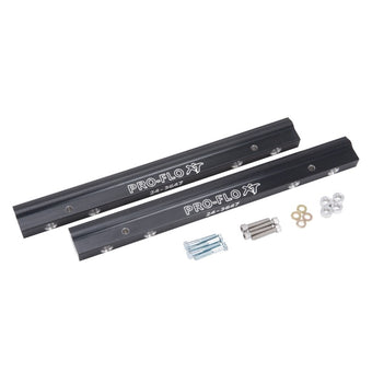 compare product Edelbrock EFI Fuel Rail Kit BB Chevy Pro-Flo XT -8 An for Use w/ 7136