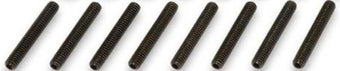 compare product Moroso Wing Nut Stud - 1/4in-20 x 1.75in - 8 Pack