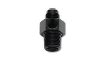 compare product Vibrant -6AN Male to 1/4in NPT Male Union Adapter Fitting w/ 1/8in NPT Port