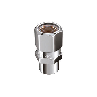 compare product McGard Hex Lug Nut (Drag Racing Short Shank) 1/2-20 / 13/16 Hex / 1.6in. Length (4-Pack) - Chrome