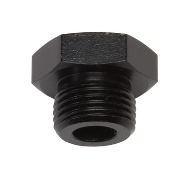 compare product Russell Performance -8 AN Straight Thread Plug (Black)