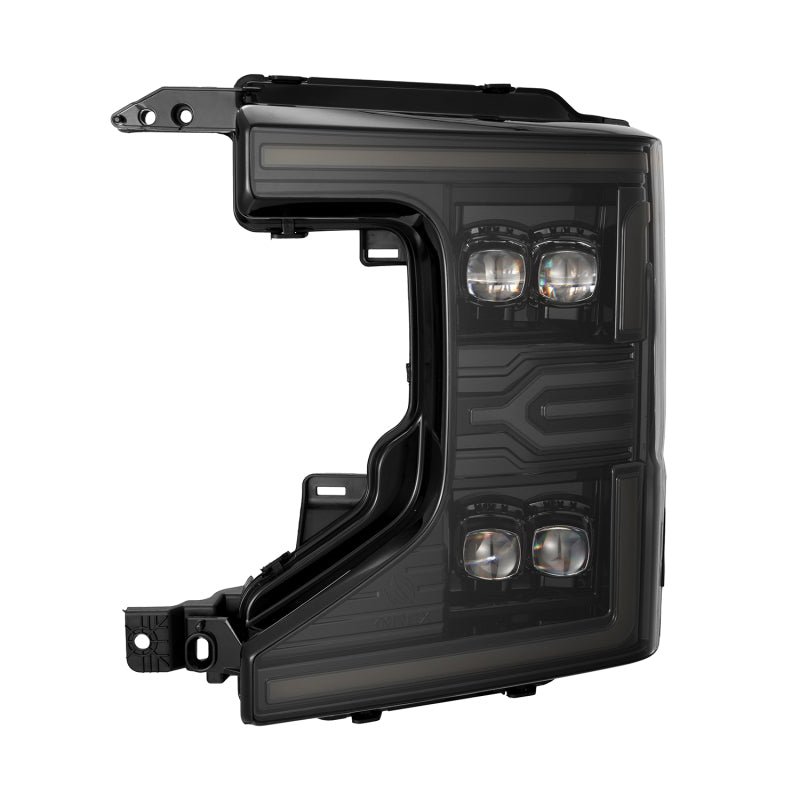 AlphaRex 20 - 22 Ford F - 250/350/450 SD NOVA - Series LED Proj Headlights Alpha - Bk w/Acv Light SS & SBDRL - My Store