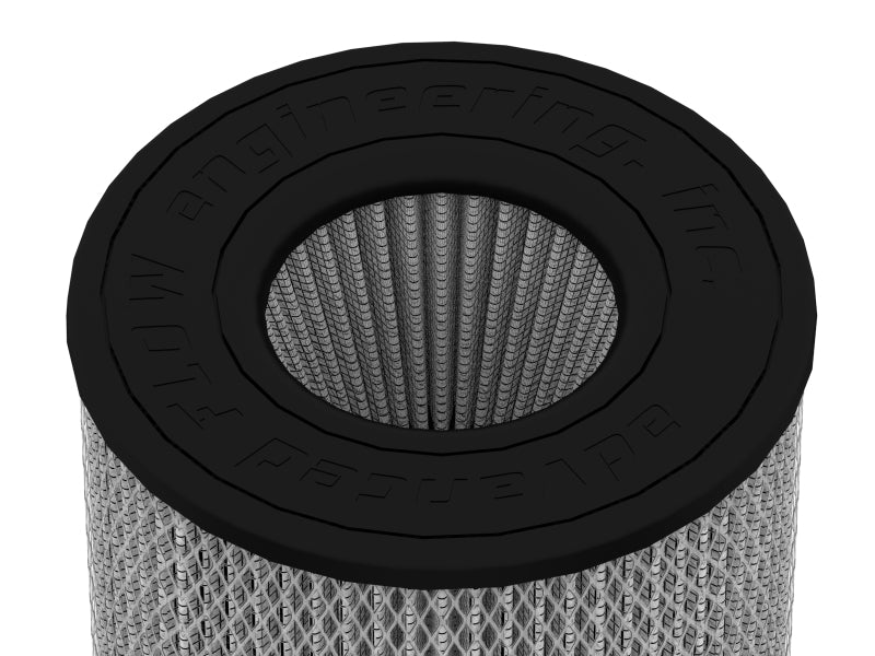 aFe MagnumFLOW Air Filter Pro DRY S 6in Flange x 8 1/8in Base/Top (INV) x 9in H - My Store