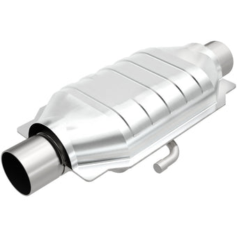 compare product MagnaFlow Universal Catalytic Converter 2.25in Inlet 2.25in Outlet 16in Length 6.375in Width