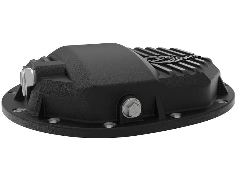 aFe Power Pro Series AAM 9.5/9.76 Rear Diff Cover Black w/Mach Fins 14 - 19 GM Silverado/Sierra 1500 - My Store