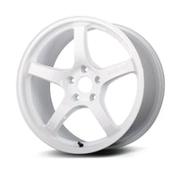 Gram Lights 57CR 15x8.0 +35 4x100 Ceramic White Wheel - My Store