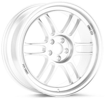 compare product Enkei RPF1 17x9 5x114.3 22mm Offset 73mm Bore Vanquish White Wheel