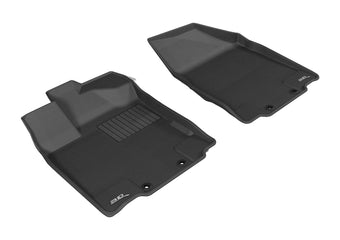 compare product 3D MAXpider 2013-2020 Nissan/Infiniti Pathfinder/QX60/JX Kagu 1st Row Floormat - Black