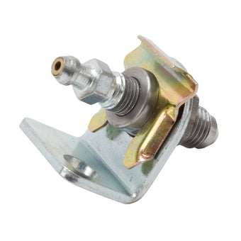 compare product Russell Adapter Fitting -4 AN Male Flare to 3/8in. -24 Brake Bleeder Female - Clear Zinc Finish