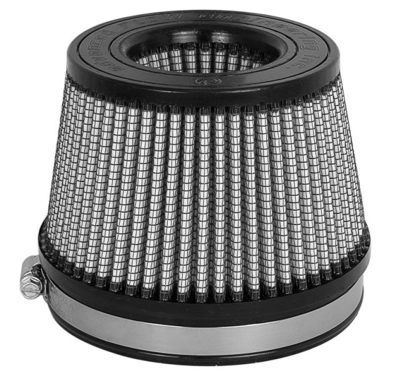 aFe MagnumFLOW Dry S Air Filter 5in. F x 5 - 3/4in. B x 4 - 1/2in. T (INV) x 3 - 1/2in. H - My Store