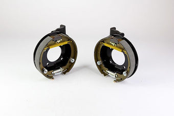 compare product Wilwood Brackets (2) - Disc/Drum 12 Bolt Chevy Spcl 2.81in Offset (Less Caliper Brackets)