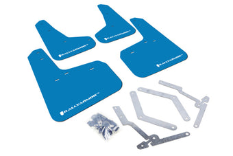 compare product Rally Armor 12-19 Ford Focus ST / 16-19 RS Nitrous Blue UR Mud Flap w/White Logo