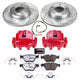 Power Stop 2006 BMW 325i Front Z26 Street Warrior Brake Kit w/Calipers - My Store