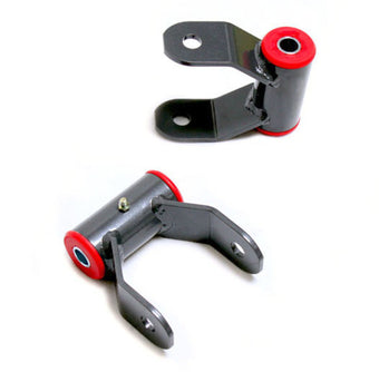compare product MaxTrac 15-18 Ford F-150 2WD/4WD 1in Rear Lift Shackles