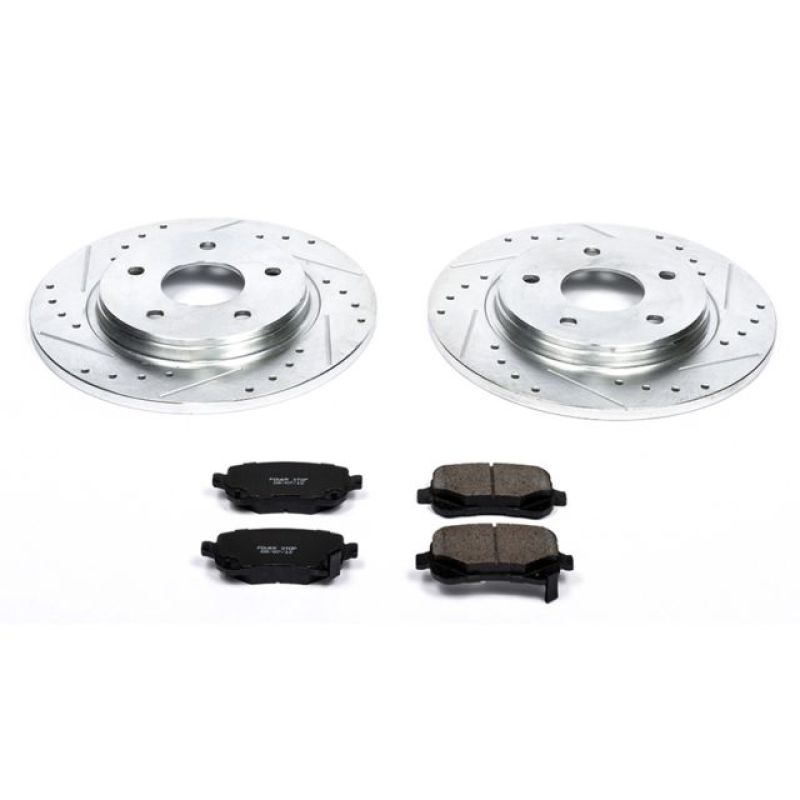 Power Stop 08 - 12 Chrysler Town & Country Rear Z23 Evolution Sport Brake Kit - My Store