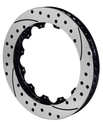 compare product Wilwood Rotor GT Curved Vane Rotor Spec-37 Iron 72 CV 12 x 8.75 Left Hand Side