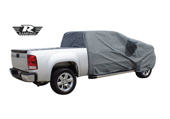 compare product Rampage 1999-2019 Universal Easyfit Truck Cover 4 Layer - Grey
