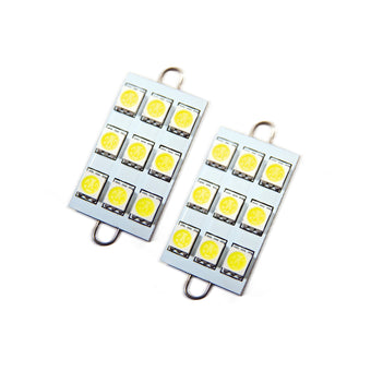 compare product Oracle 44MM 6 LED 3 Chip - Loop Festoon Bulbs (Pair) - White