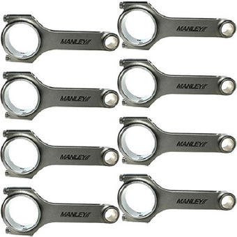compare product Manley 92-14 Ford Modular V8-4.6L 4340 Forged H-Beam 5.850in Length Connecting Rod Set