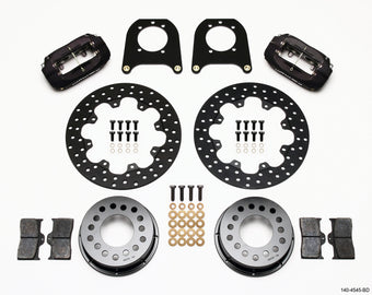 compare product Wilwood Forged Dynalite Rear Drag Kit Drilled Rotor Chev 12 Bolt w/Clip Eliminator